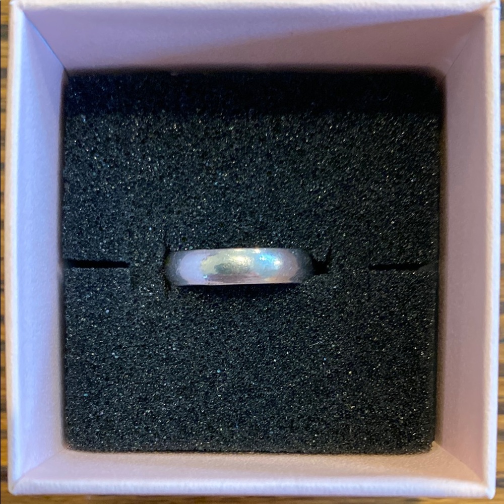 EUC Stirling Silver Band Ring